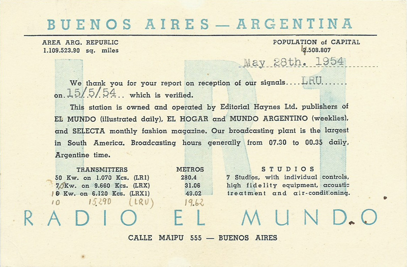 Argentina 1954