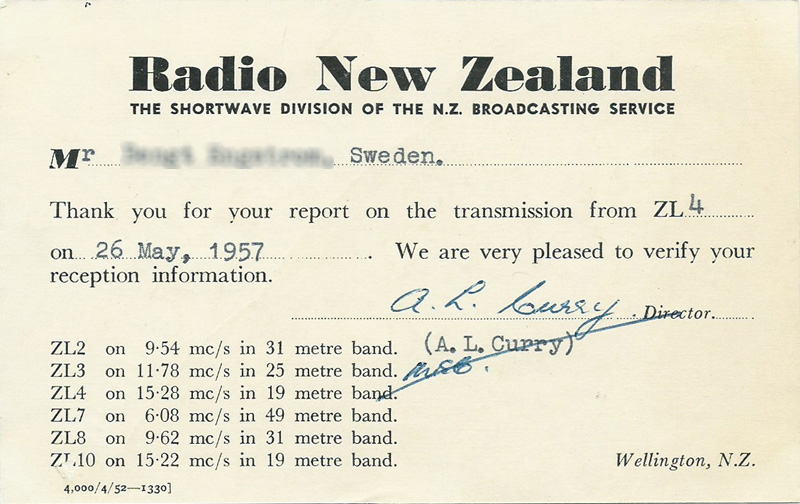 New Zealand 1957