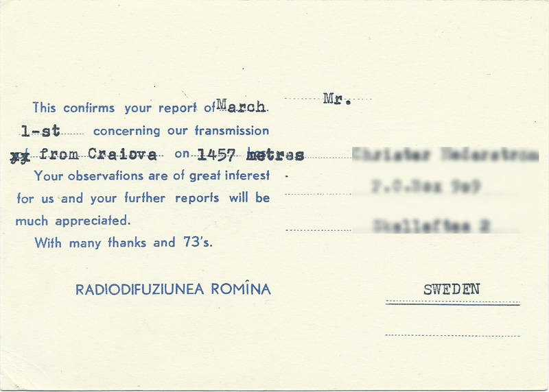 Romania (RSR) 1959