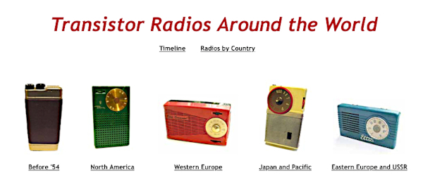 Transistor Radios Around the World