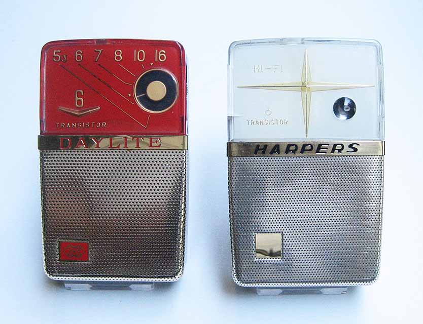 Daylite TN-603 and Harpers 6-transistor