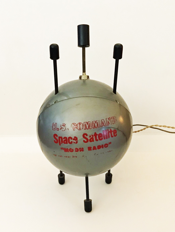 U.S. Command Space Satellite Moon Radio Germanium diode radio